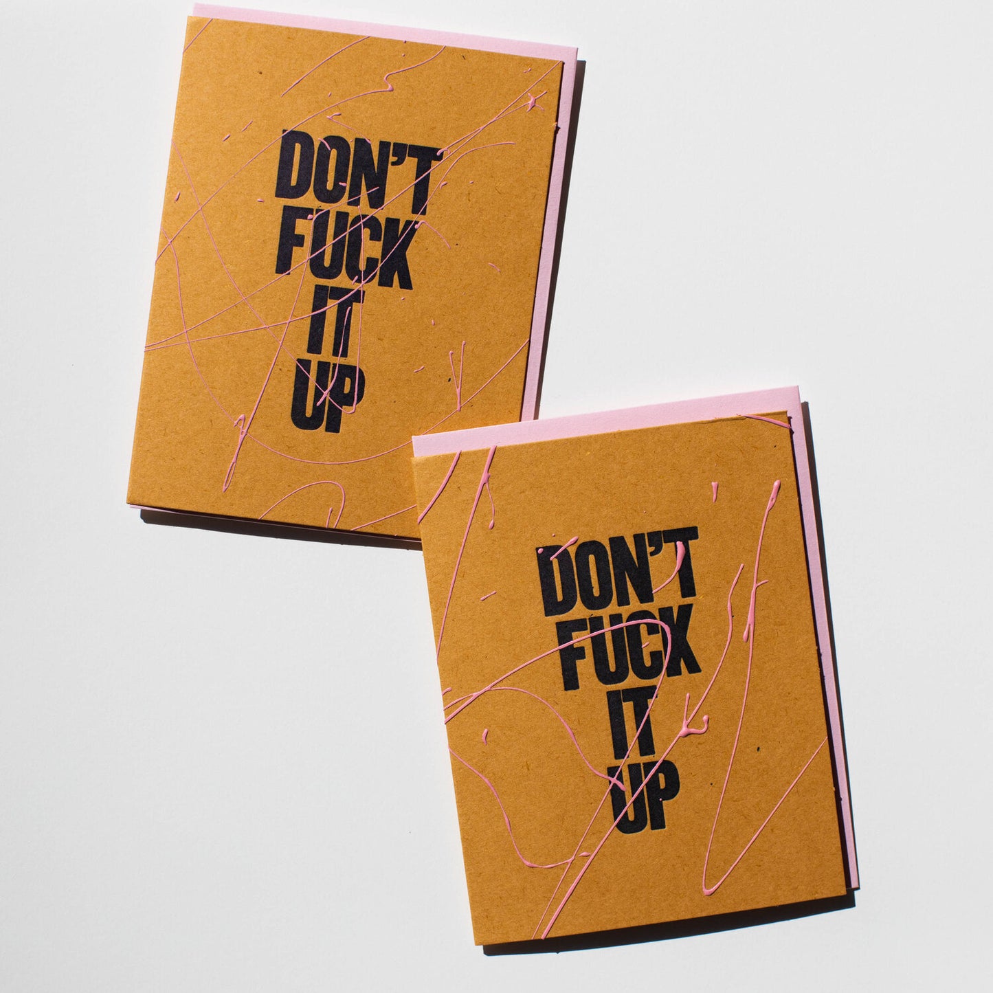 Don't Fuck It Up Greeting Card