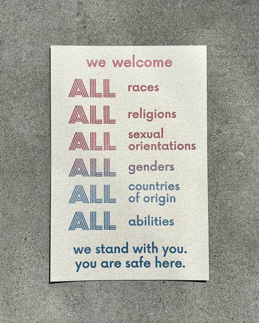 We Welcome All