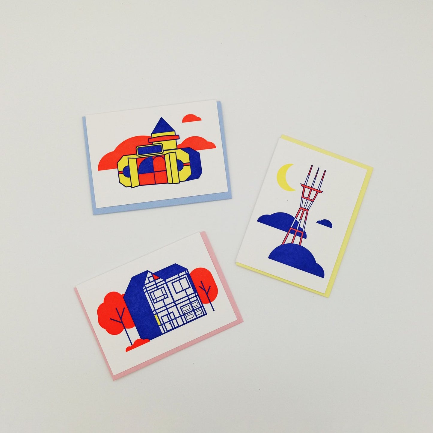 San Francisco Landmark Greeting Cards