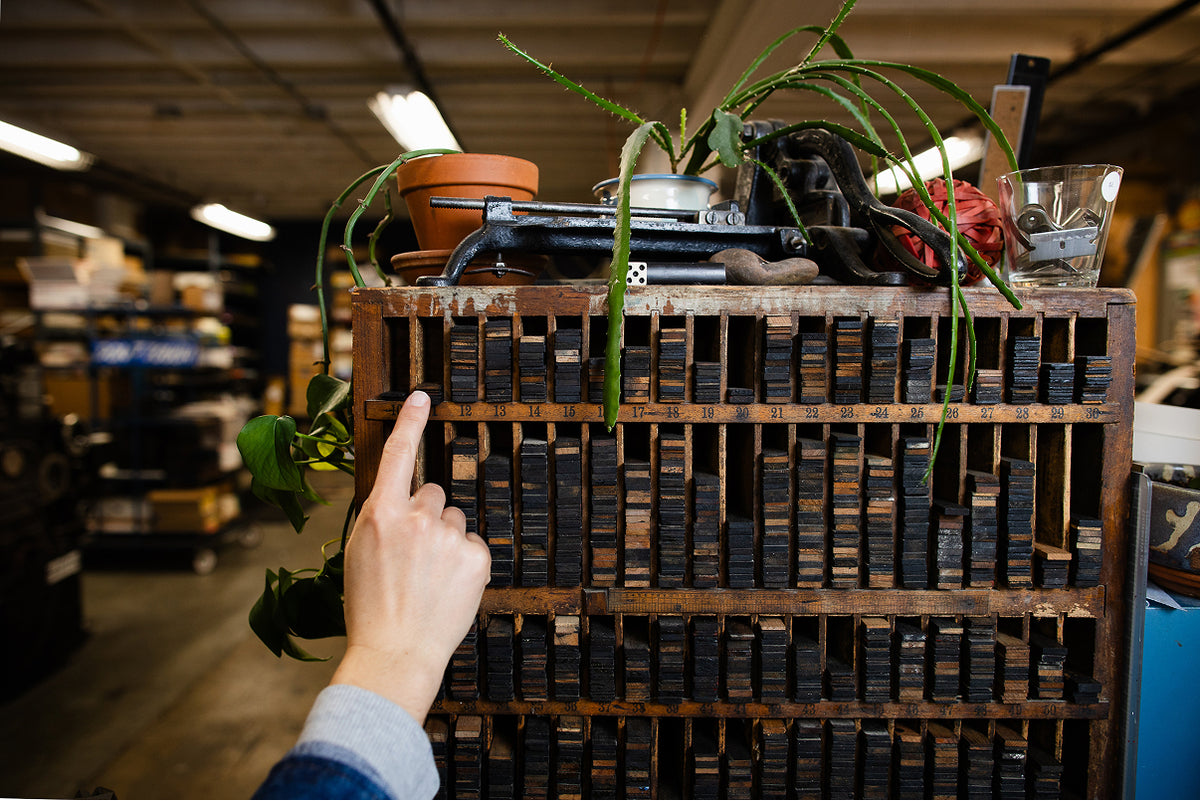 October 26th / Letterpress Training Workshop