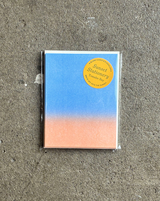 Tomales Bay Sunset Stationery