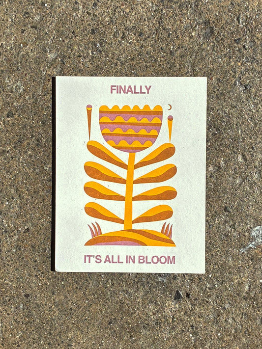 Wyatt Hersey / Finally It's All In Bloom