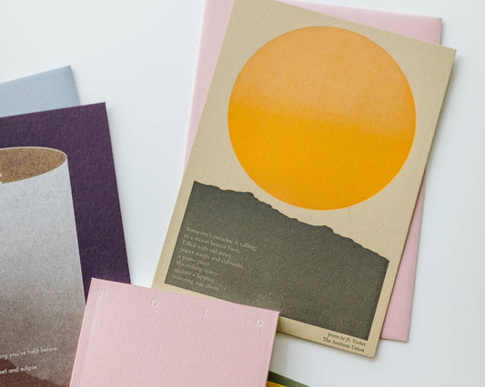 Someone's Paradise Broadside Card