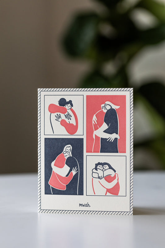 Hug Greeting Card