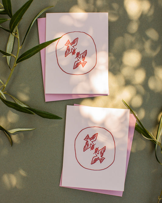 Print for Peace Greeting Card