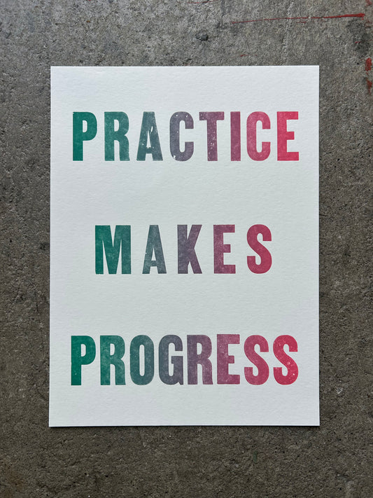 Practice Makes Progress