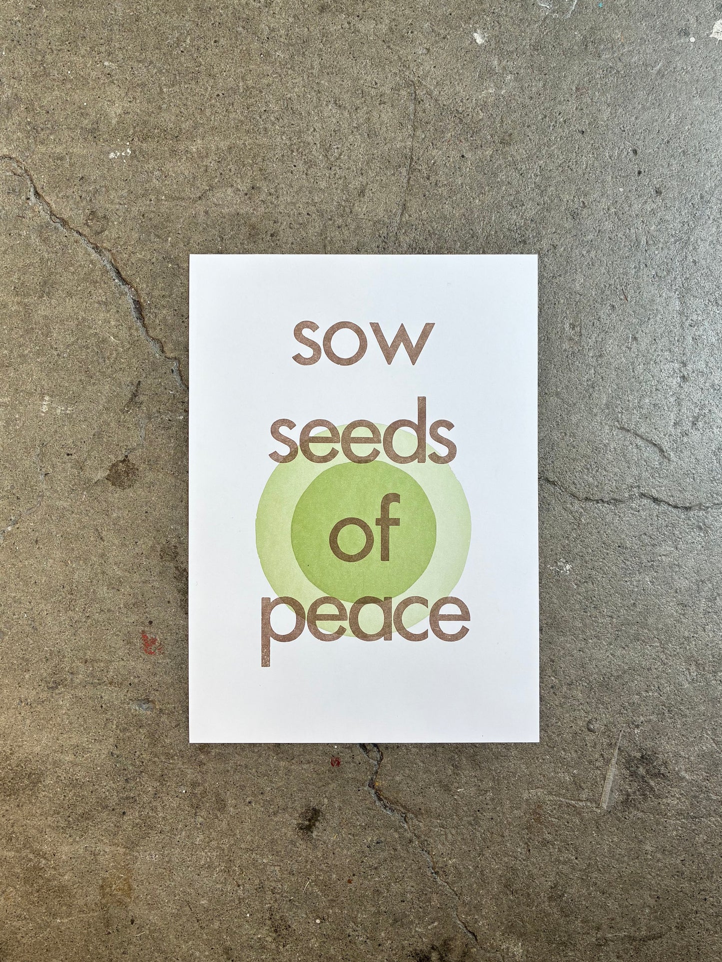 Sow Seeds of Peace