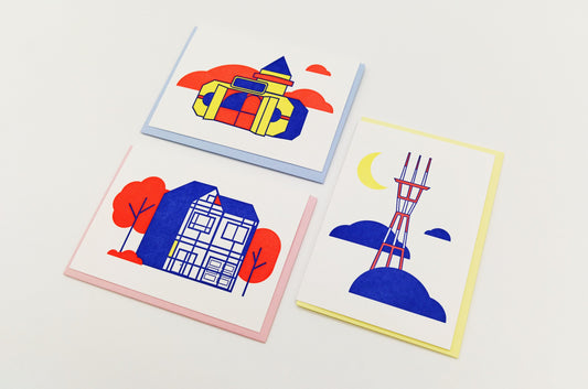 San Francisco Landmark Greeting Cards