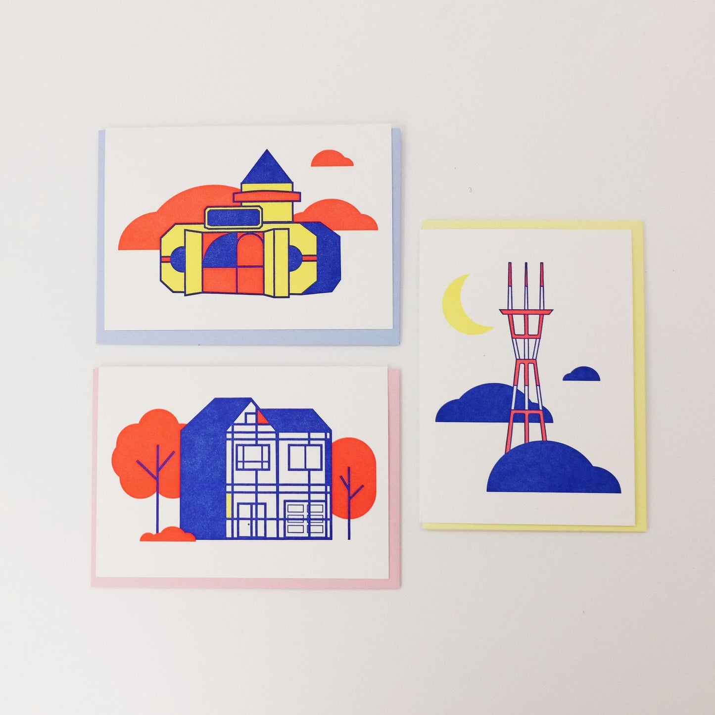 San Francisco Landmark Greeting Cards