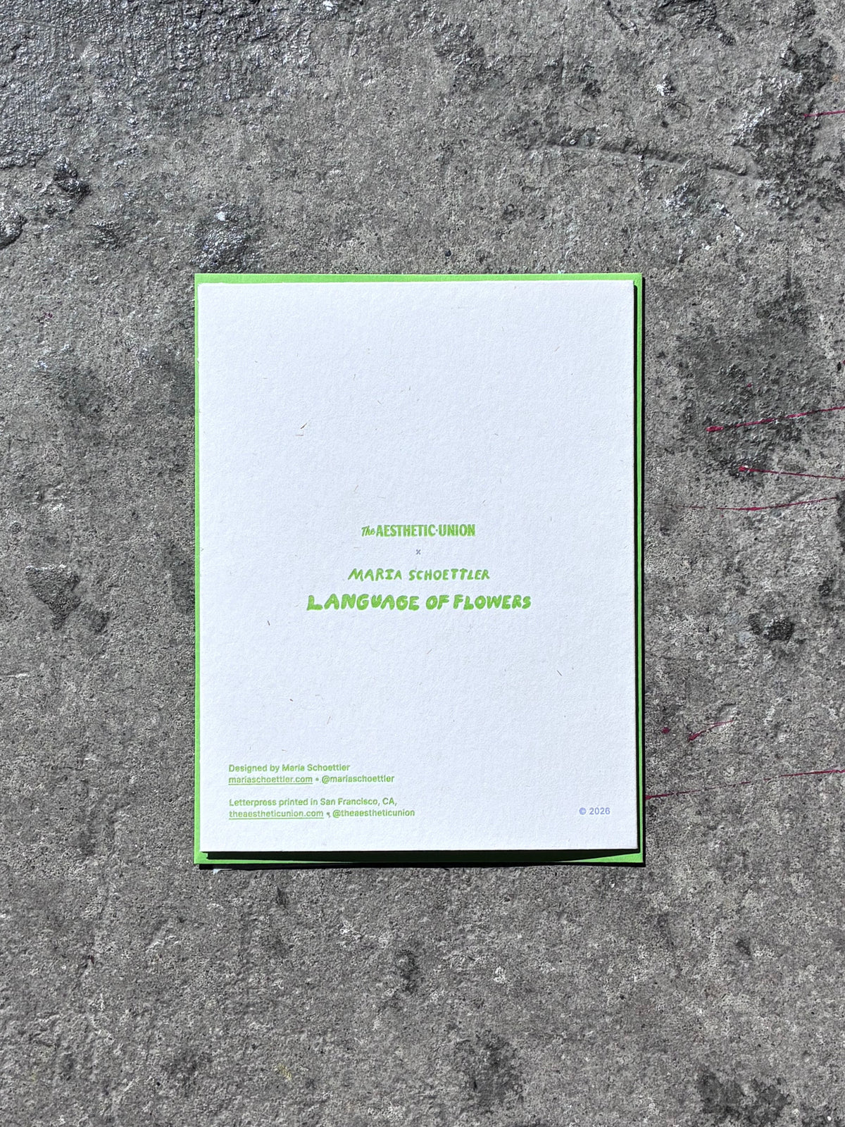 Maria Schoettler / With Gratitude